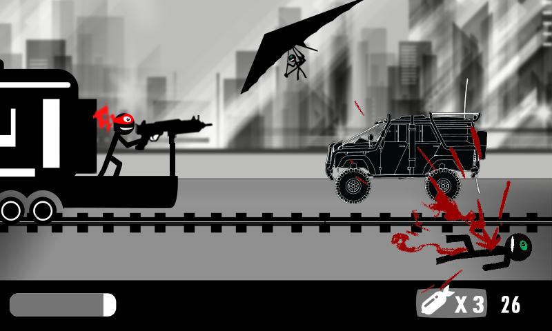 火柴人列車射擊