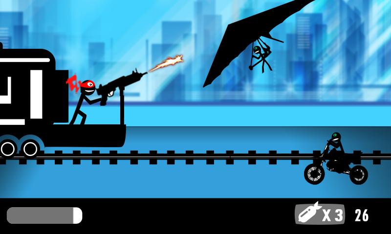 火柴人列車射擊