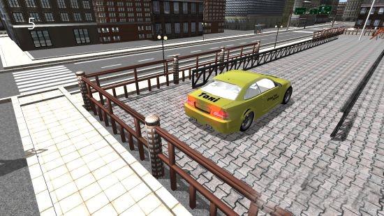 超級出租車停放