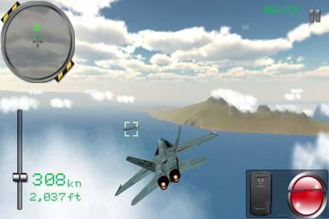 F18艦載機(jī)模擬起降