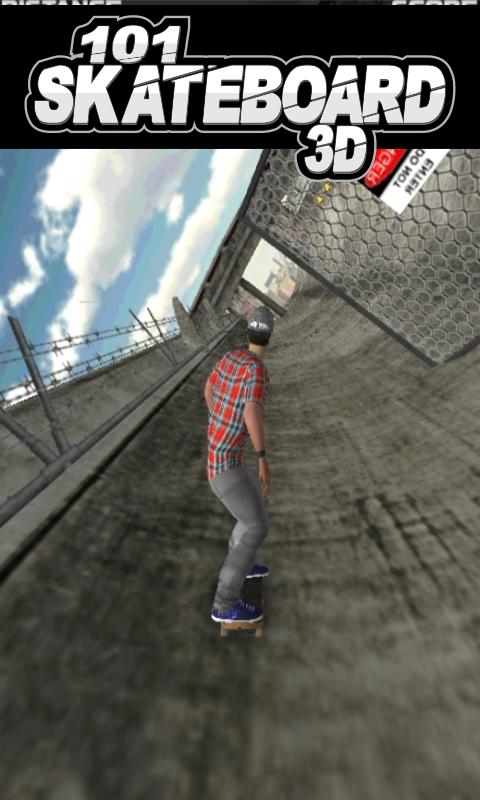 101滑板賽3D
