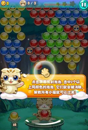 歡樂泡泡貓