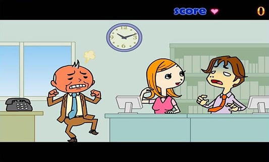 辦公室偷吻