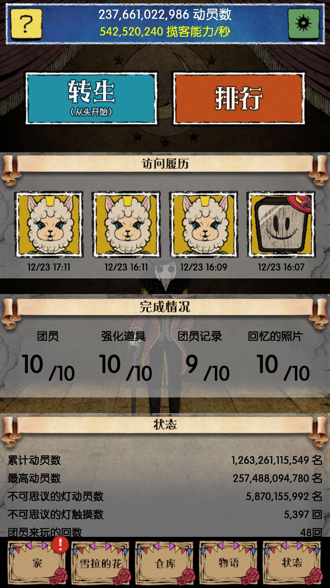不笑的少女與異形的馬戲團 中文漢化版