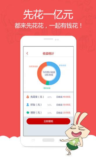 先花一億元