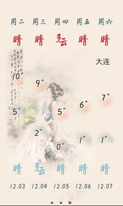 閑云天氣