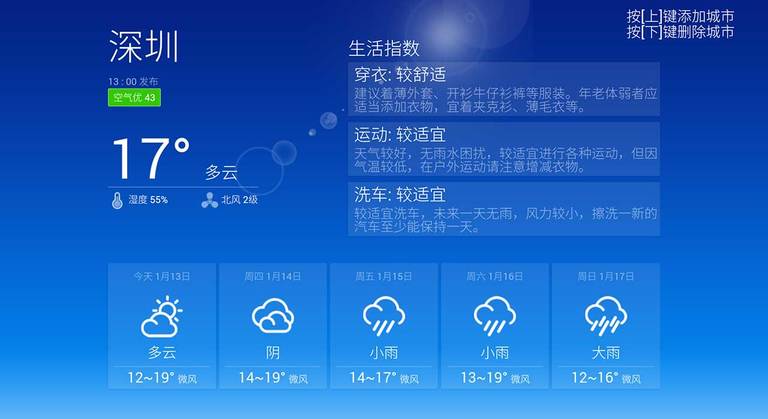 查天氣TV版