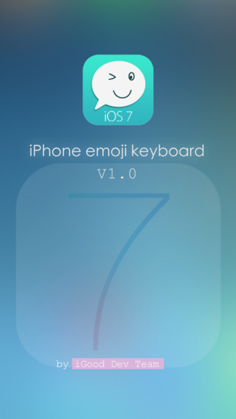 IOS7表情鍵盤