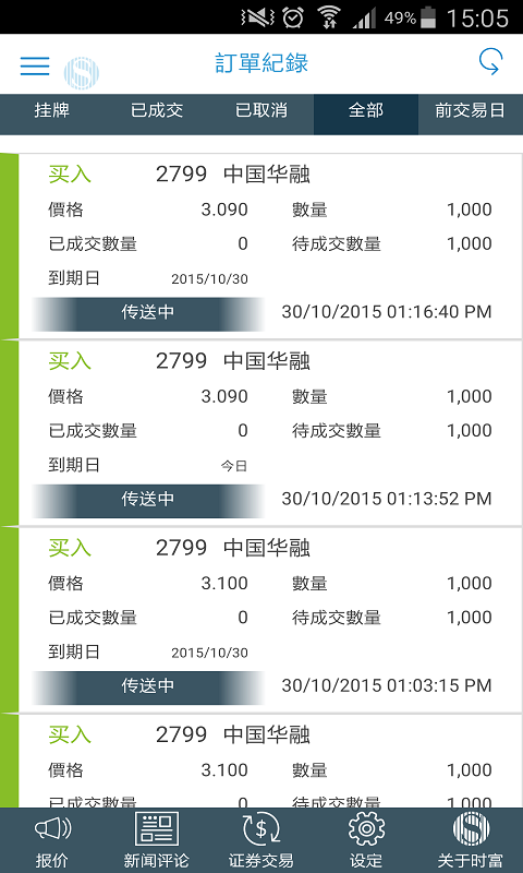 時富實(shí)時報價