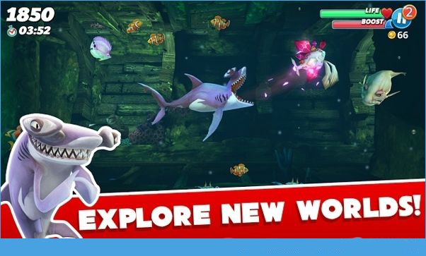饑餓鯊魚世界3D 免內購降級版