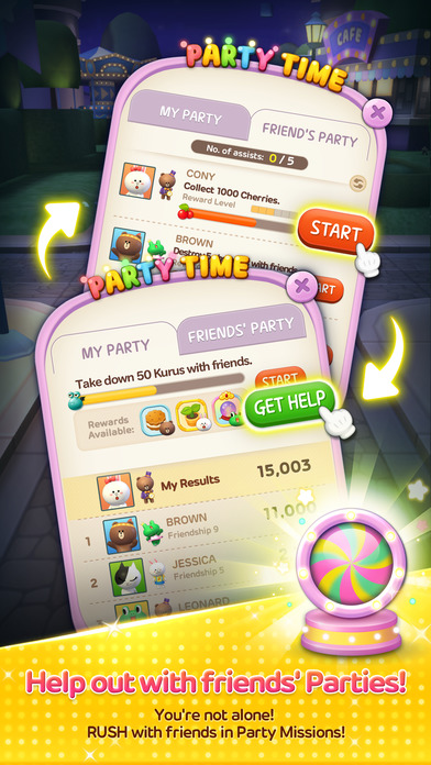 LINE RUSH