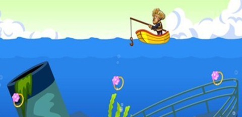 光頭強釣魚