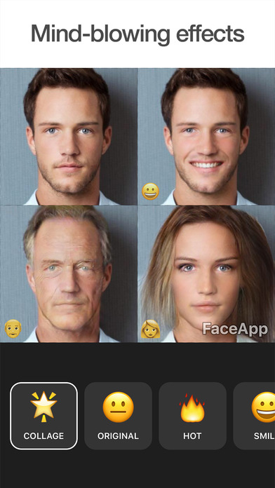 Face自動變笑臉