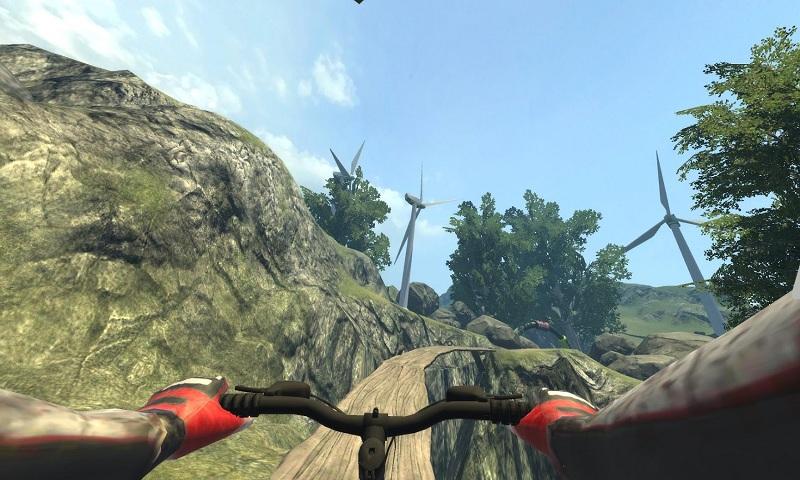 真實山地自行車