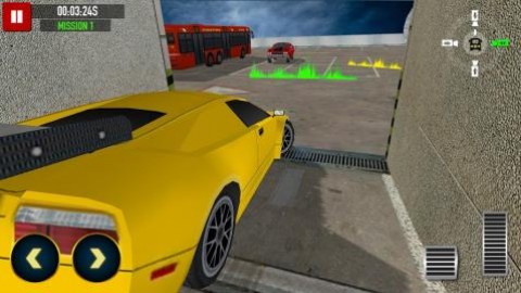多樓層的3D停車場