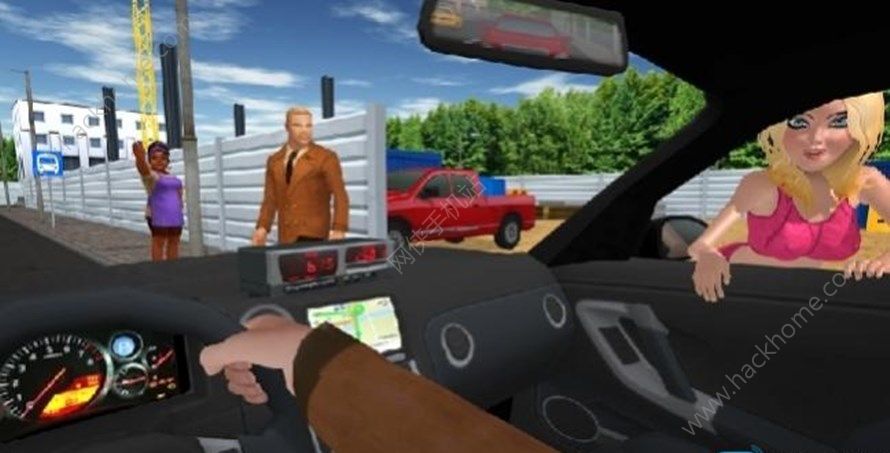 模擬出租車載客