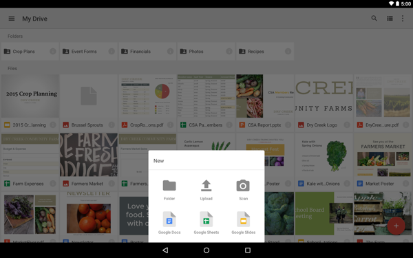 Google Drive(云端硬盤)