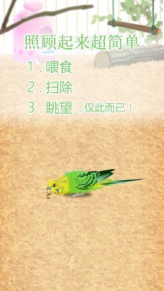 治愈的鸚鵡育成游戲