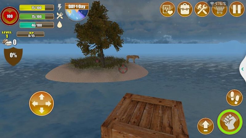 海上竹筏生存3D