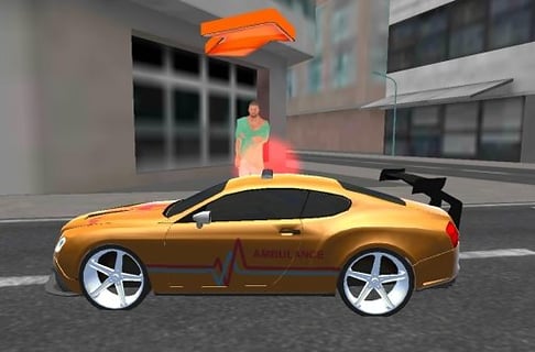 瘋狂的救護(hù)車司機(jī)3D 中文手機(jī)版