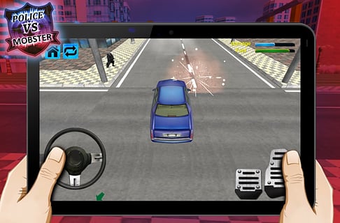 警察VS歹徒停車3D