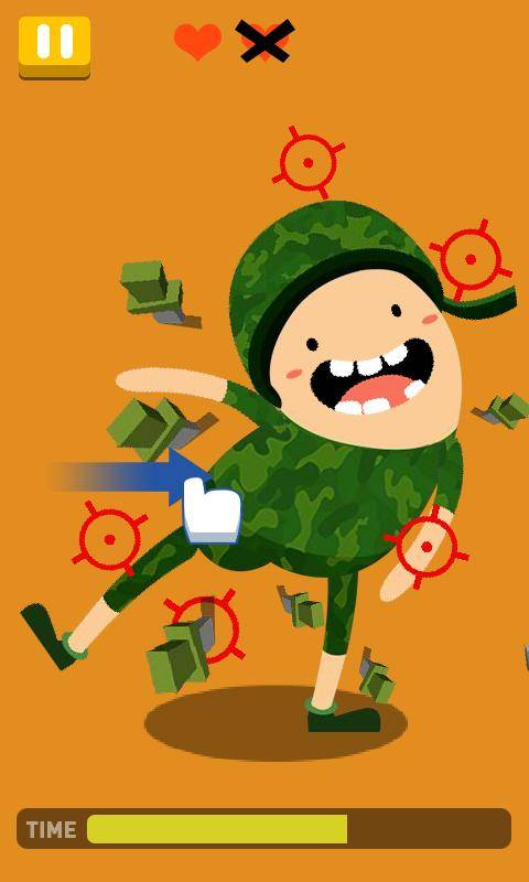 士兵快逃跑