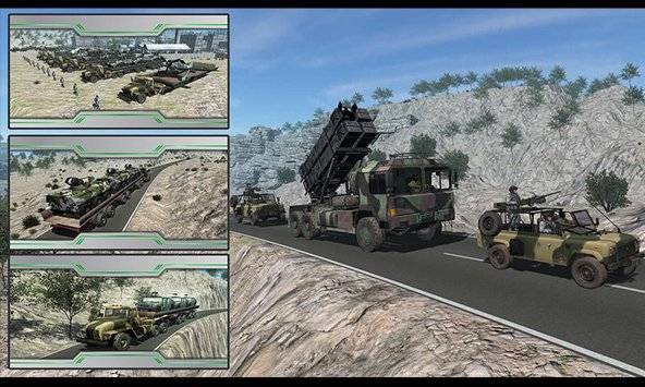 戰略軍事運輸車模擬