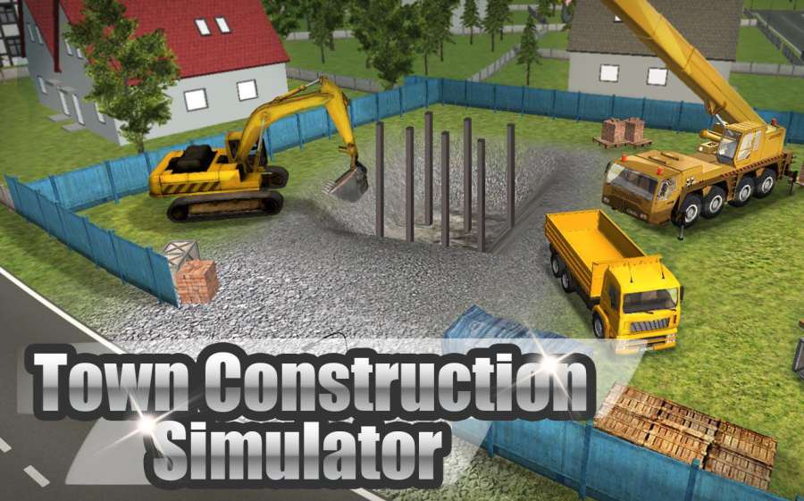 城鎮(zhèn)建筑挖掘機模擬器3D 中文版