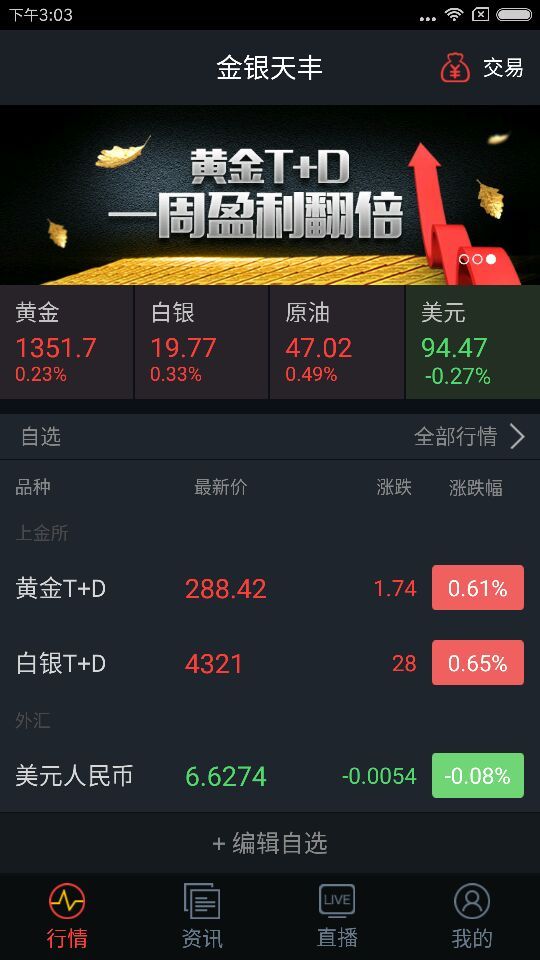 金銀天豐
