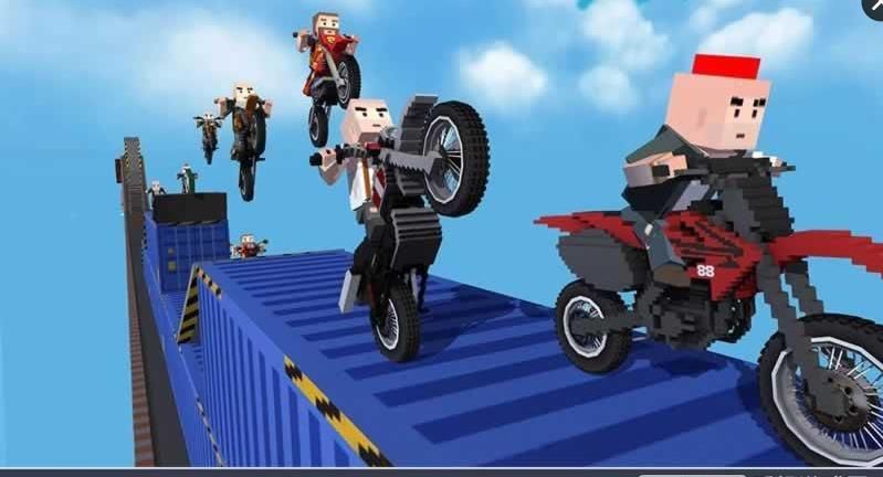 像素摩托飛車