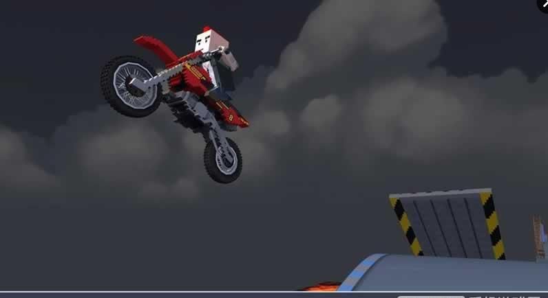 像素摩托飛車