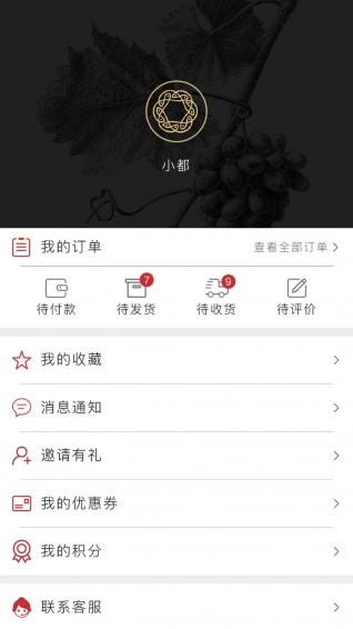 都市紅酒