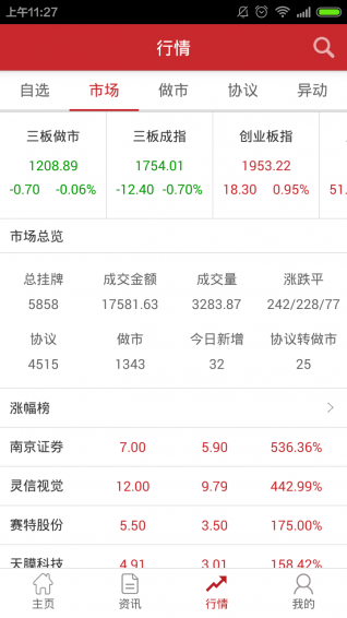 信道三板