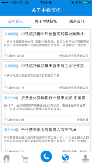 中鐵信托