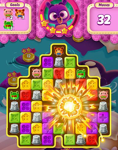 Button blast