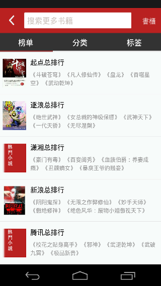 熱門小說