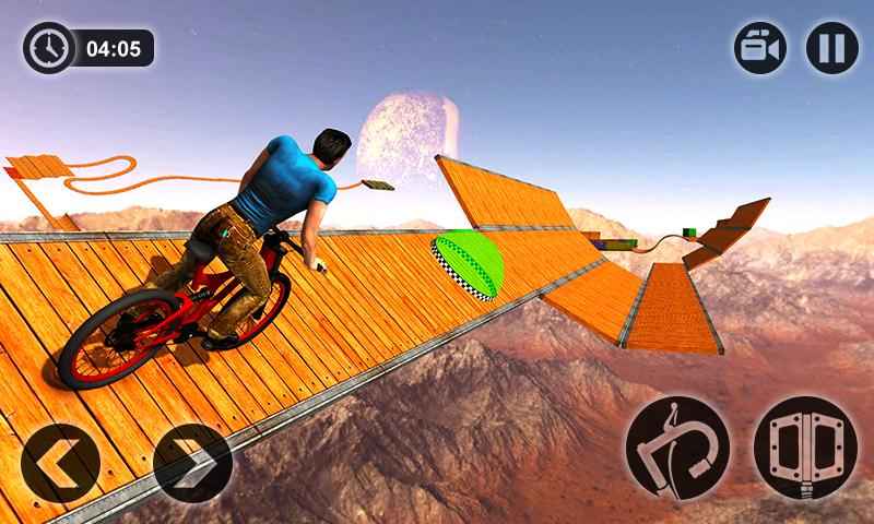 不可能的BMX自行車特技