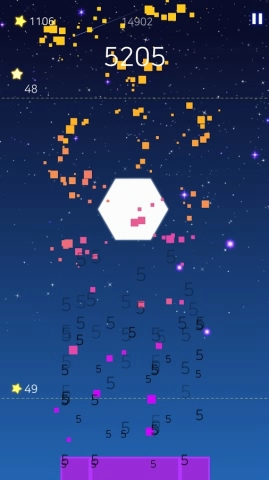 六芒星下落