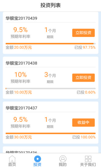 華銀金融