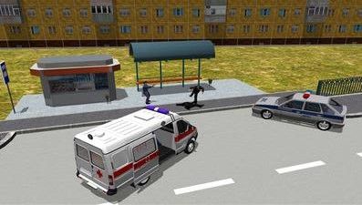 911救護車駕駛員3D