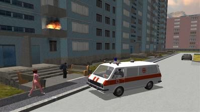911救護車駕駛員3D