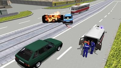 911救護車駕駛員3D