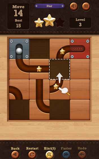 Roll the Ball：滑動拼圖