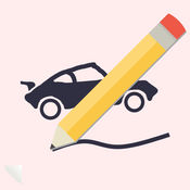 画汽车