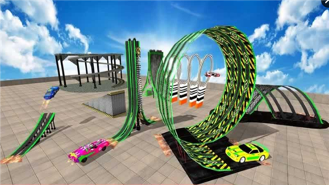 空中特技軌道賽車