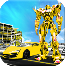 飛行汽車改造機(jī)器人汽車大戰(zhàn)超級(jí)英雄
