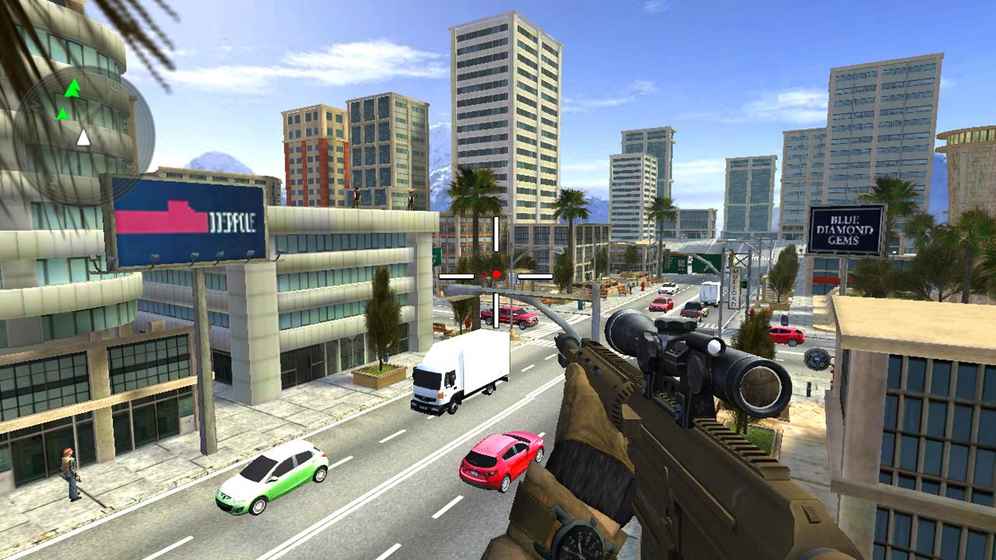 Sniper Shoot Traffic