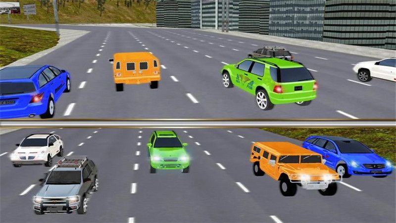 瘋狂的越野吉普車