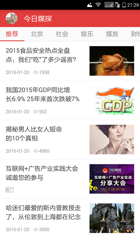 今日媒探