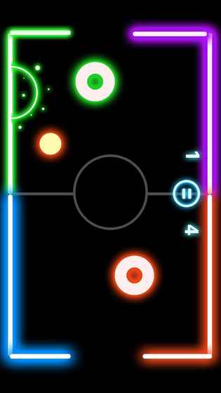 Finger Glow  Hockey